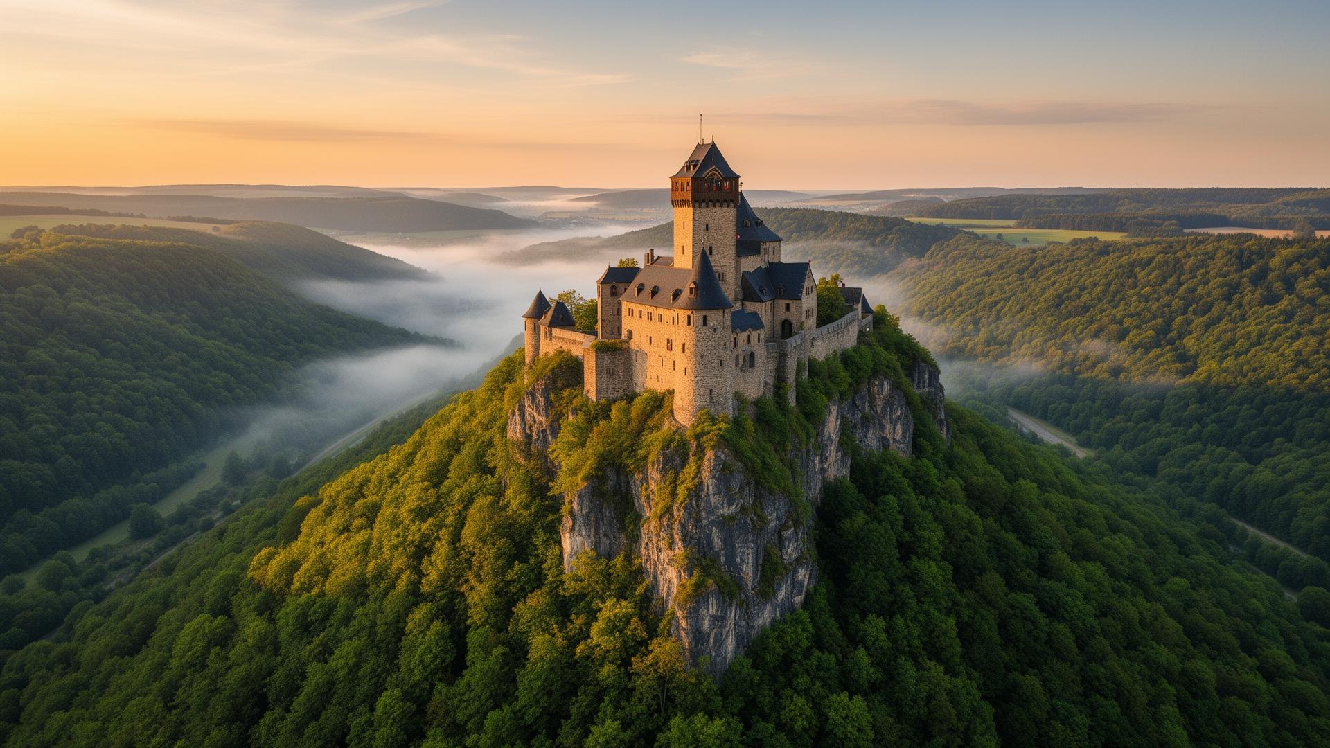 Burg Trifels bei Annweiler in der Südpfalz